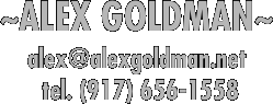 ~ALEX GOLDMAN~